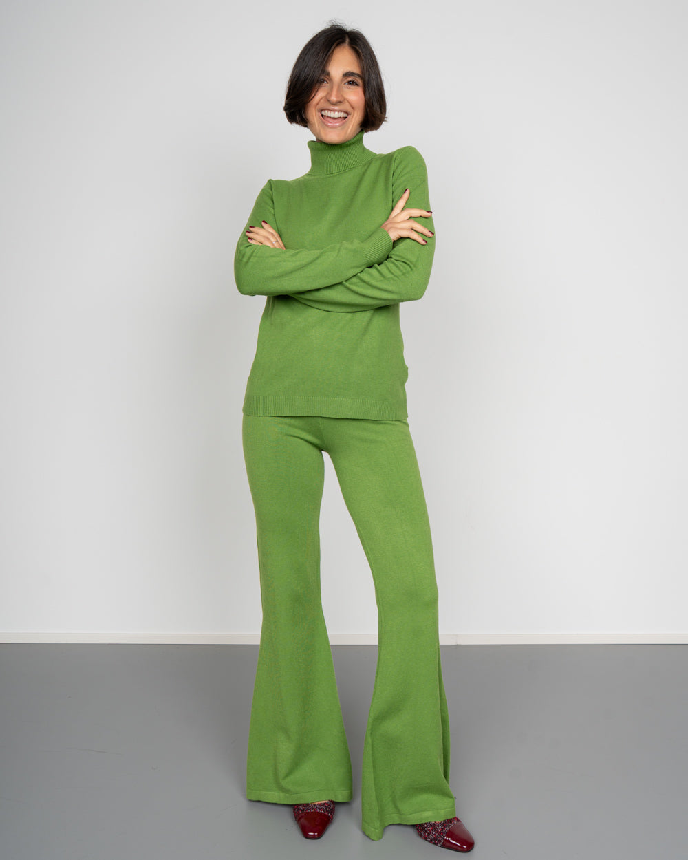 PANTALONE GIADA VERDE