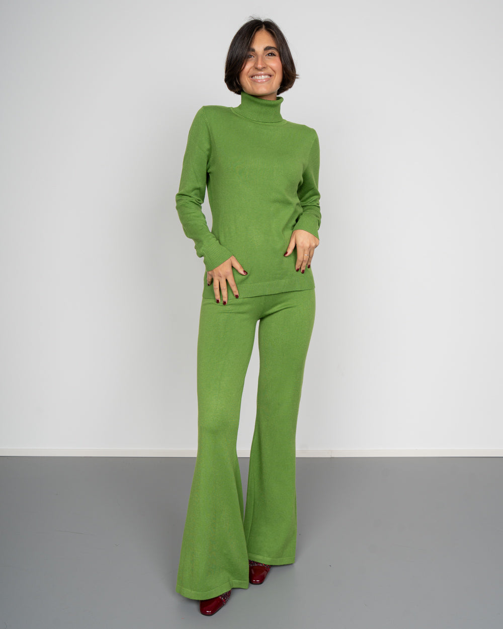 PANTALONE GIADA VERDE