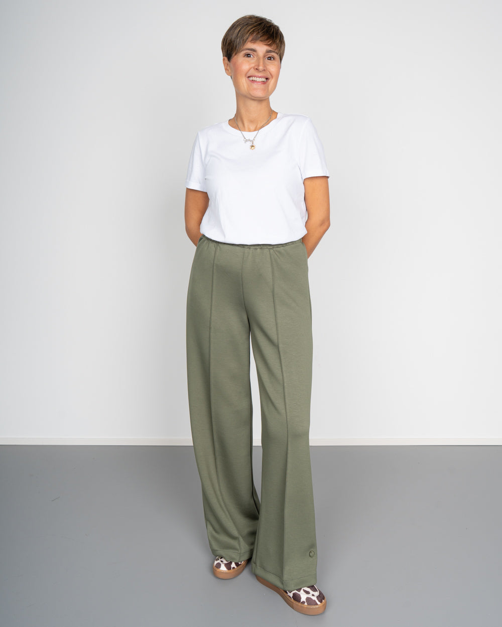 PANTALONE BUDAPEST VERDE [consegna 10 giorni]
