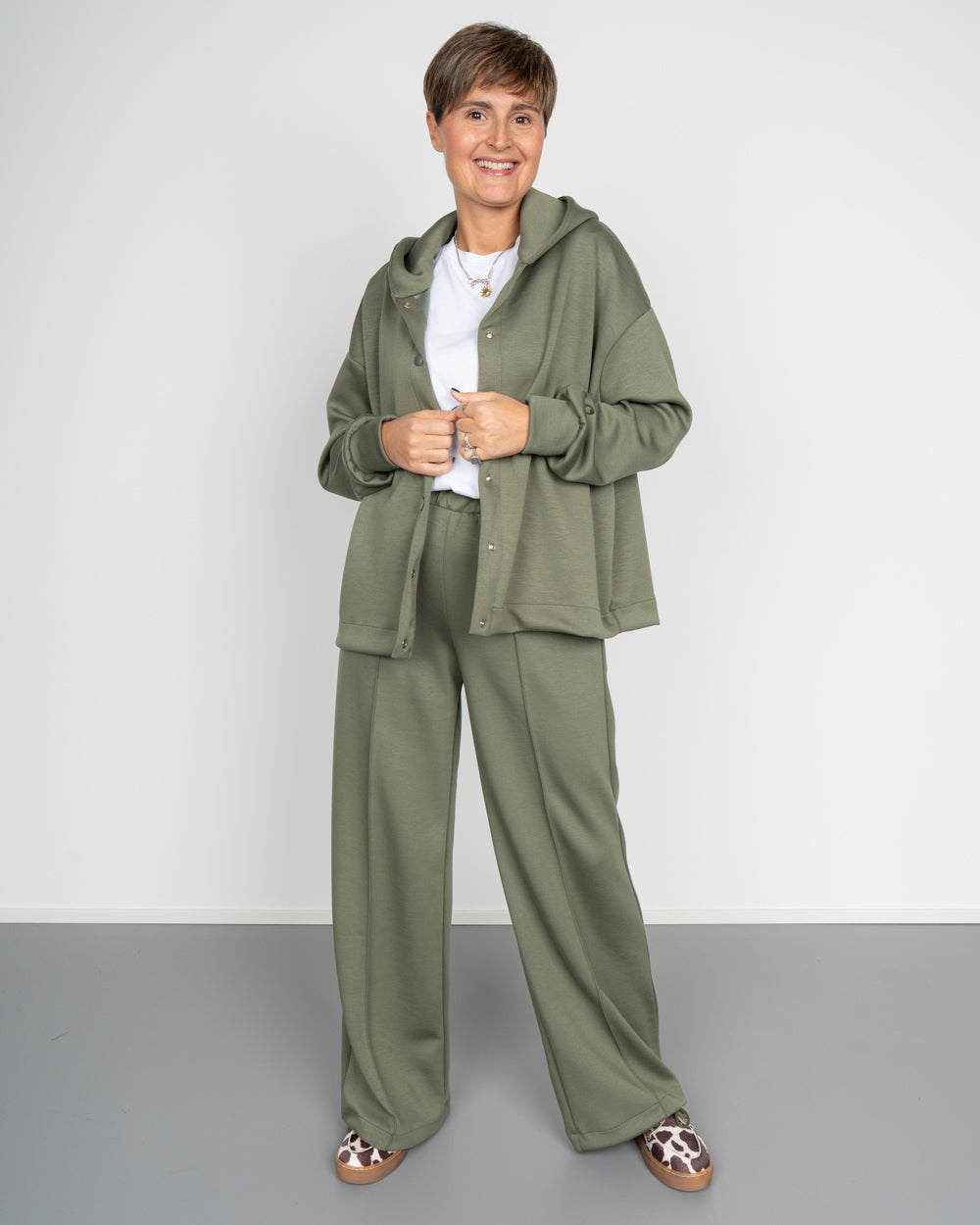 PANTALONE BUDAPEST VERDE [consegna 10 giorni]