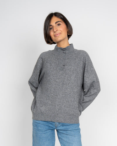 MAGLIONE DASILA GRIGIO SCURO