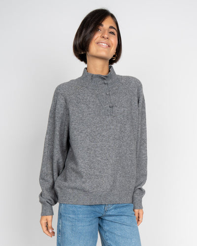 MAGLIONE DASILA GRIGIO SCURO