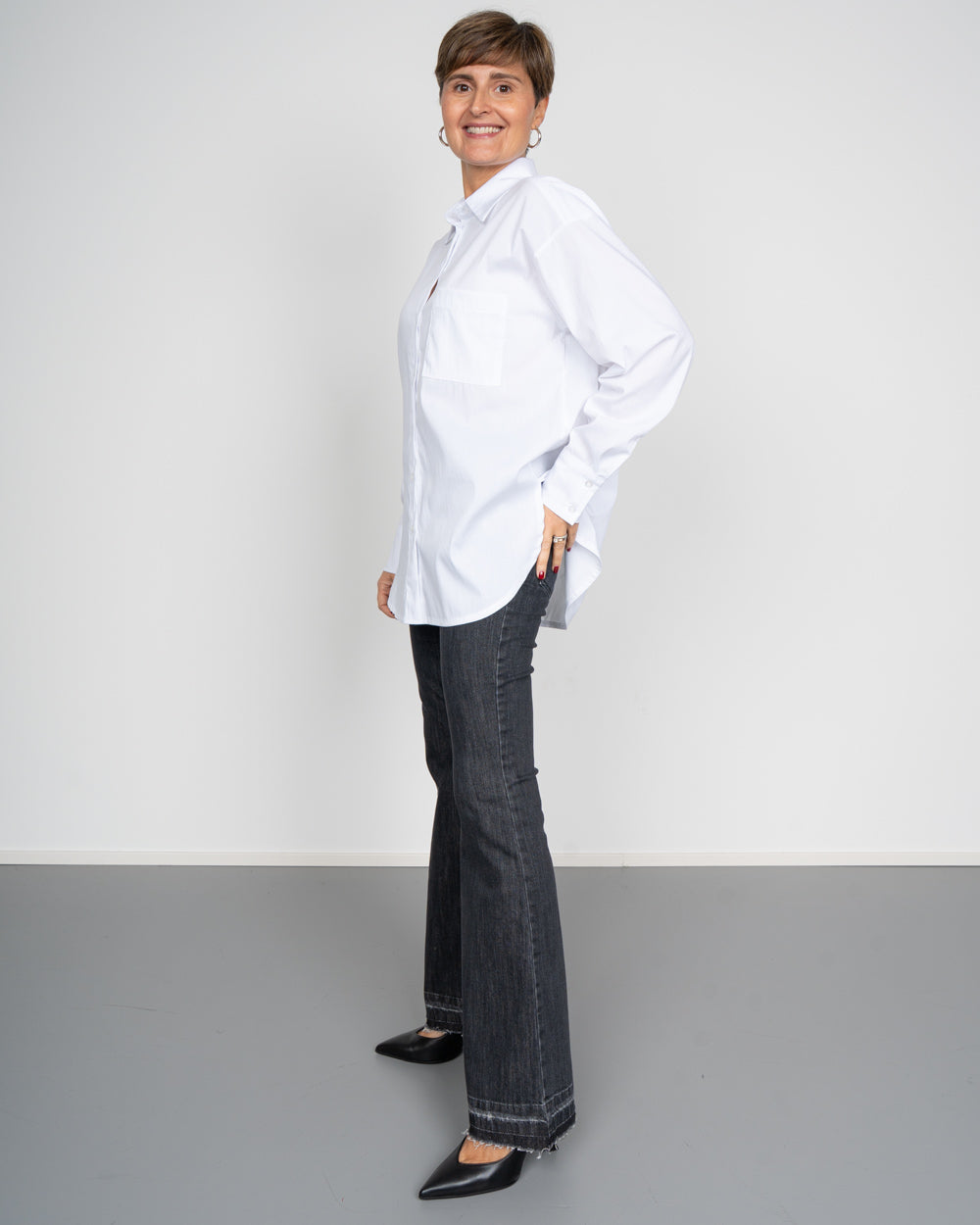 JEANS MARTE GREY GRIGIO