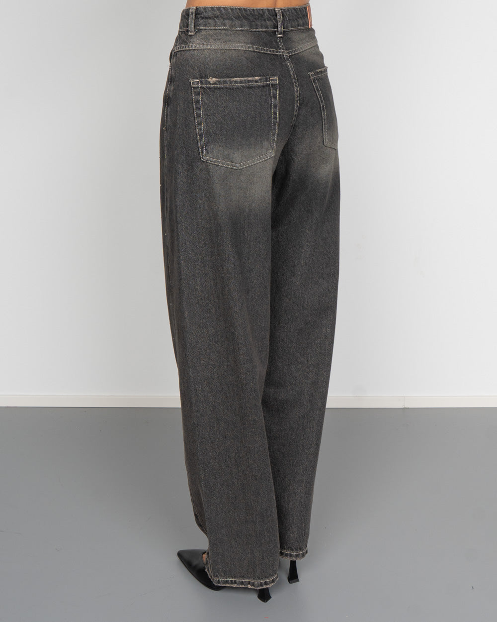 JEANS TANGO STRASS NERO