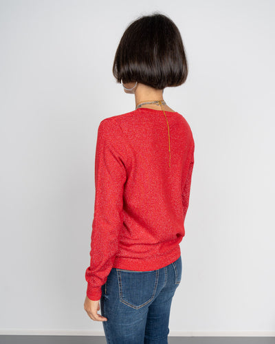 MAGLIONE EVELYN ROSSO