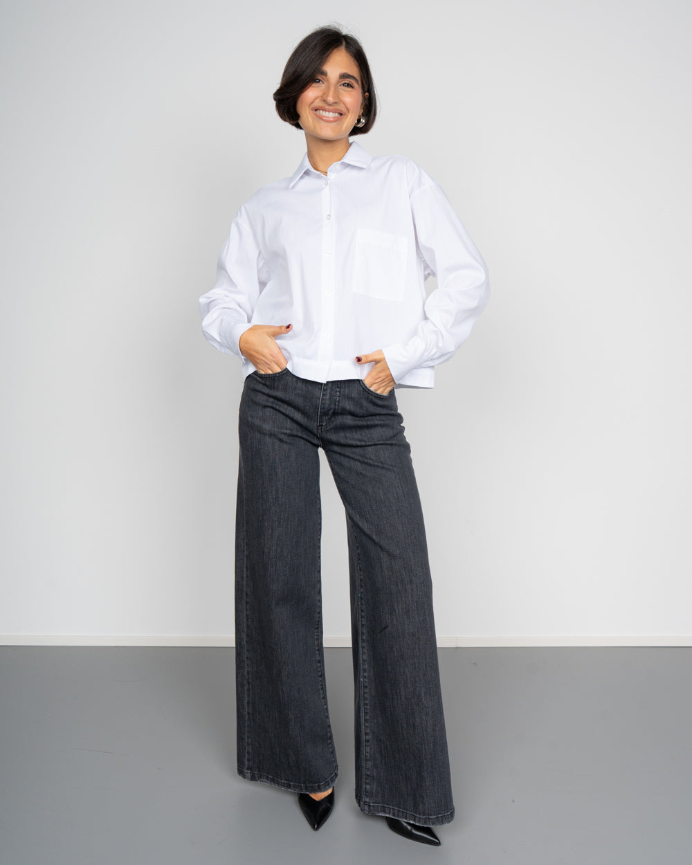 JEANS STELLA GREY GRIGIO
