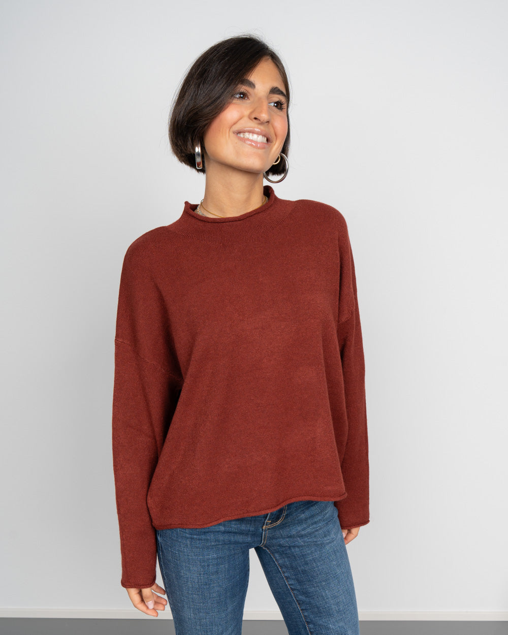MAGLIONE GEMMA RUGGINE