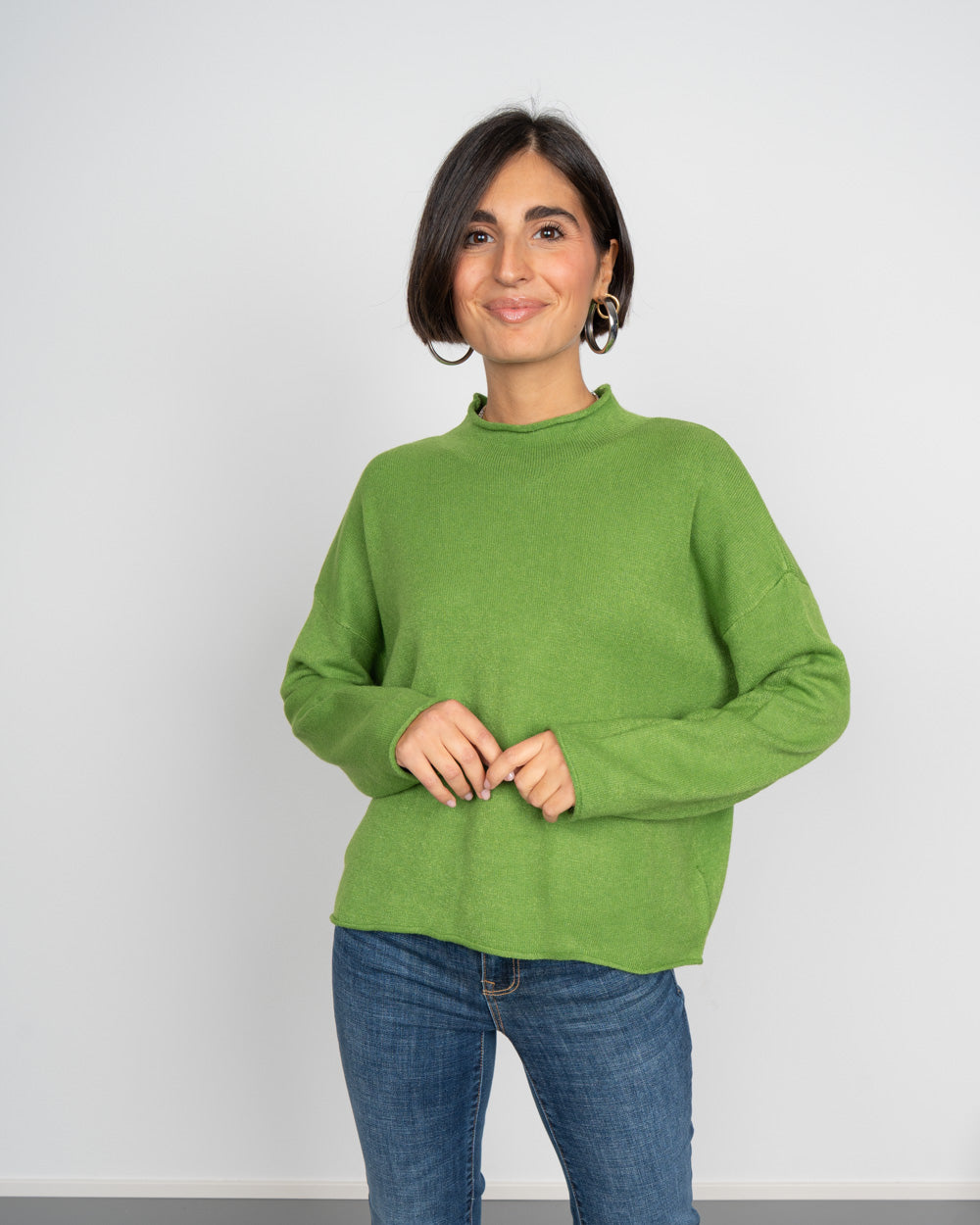 MAGLIONE GEMMA VERDE