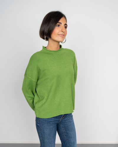 MAGLIONE GEMMA VERDE