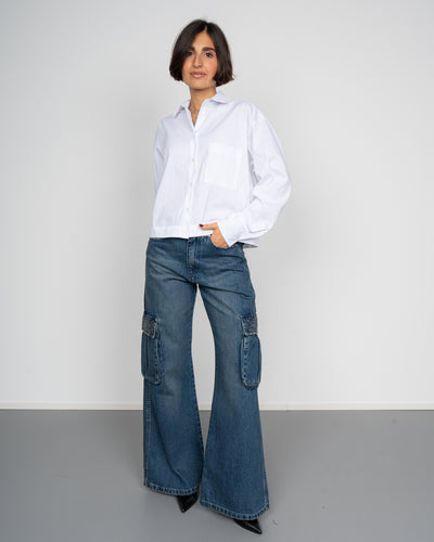 JEANS ZETA STRASS UNIVERSE DENIM MEDIO