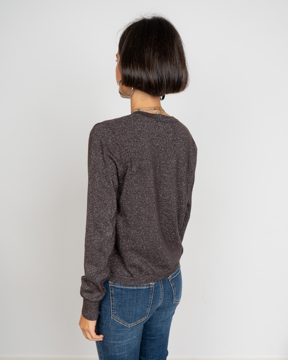 CARDIGAN ESTER CIOCCOLATO