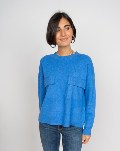 MAGLIONE FLAVIA DENIM