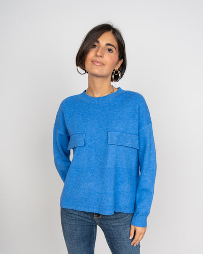 MAGLIONE FLAVIA DENIM