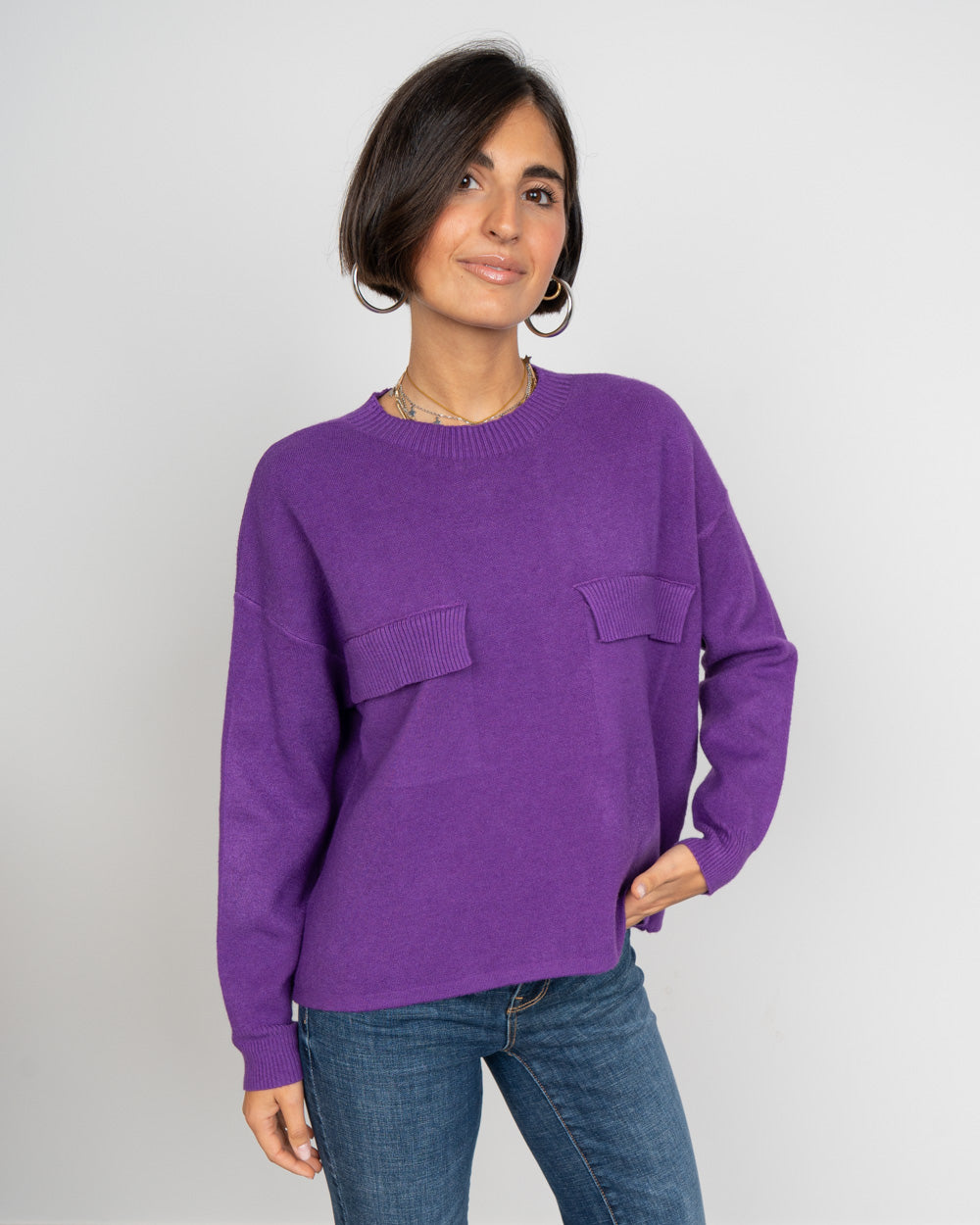 MAGLIONE FLAVIA VIOLA