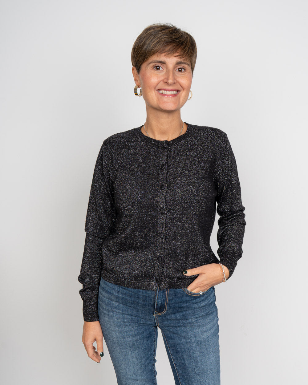CARDIGAN ESTER NERO