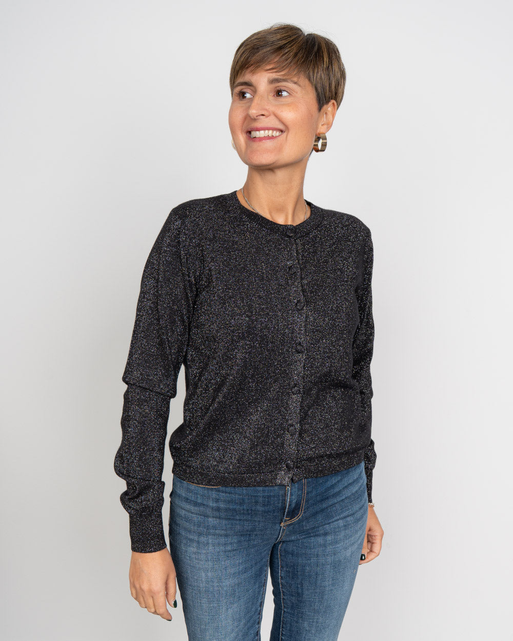 CARDIGAN ESTER NERO