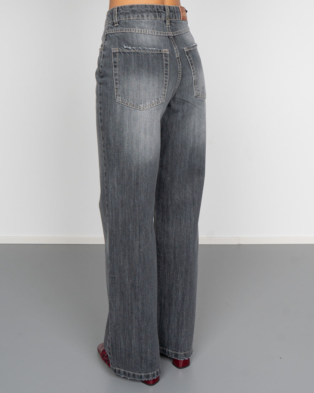 JEANS MAGDA GREY GRIGIO
