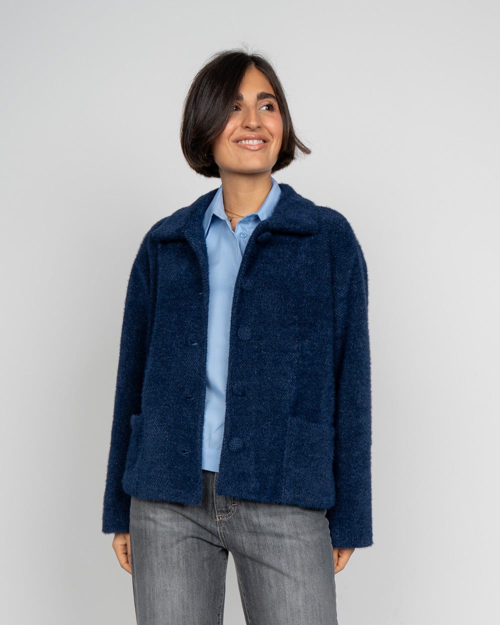 CAPPOTTO SOLE BLU