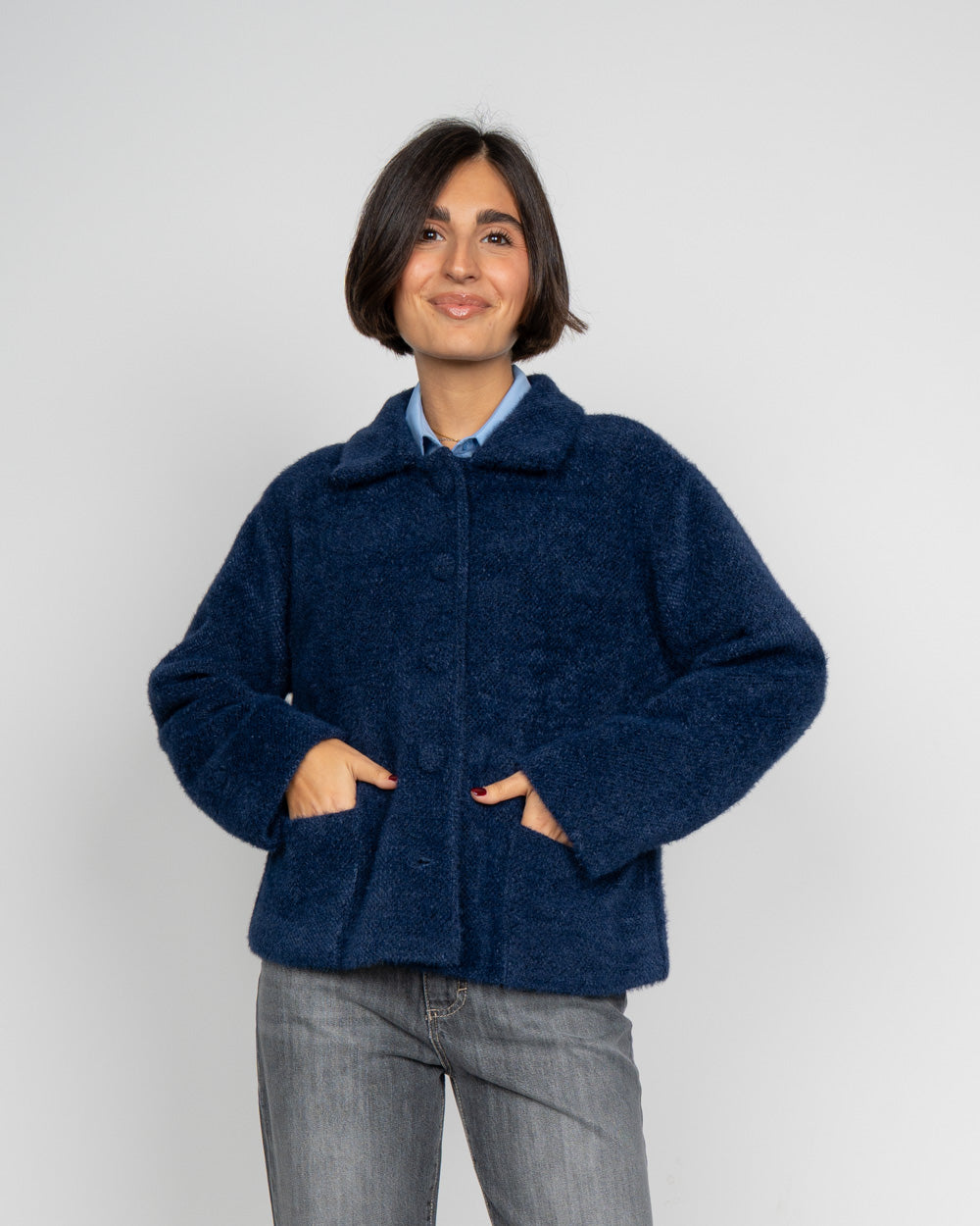 CAPPOTTO SOLE BLU