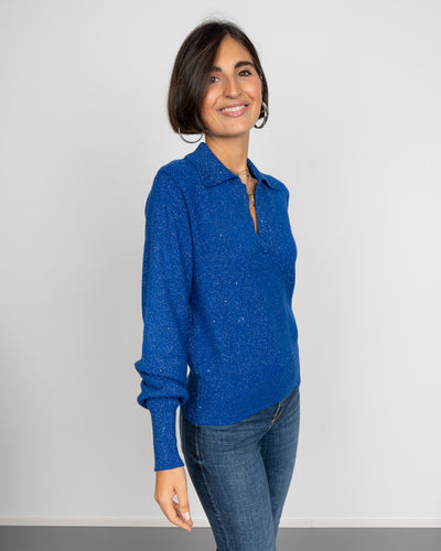 MAGLIONE GIUSY BLU ROYAL