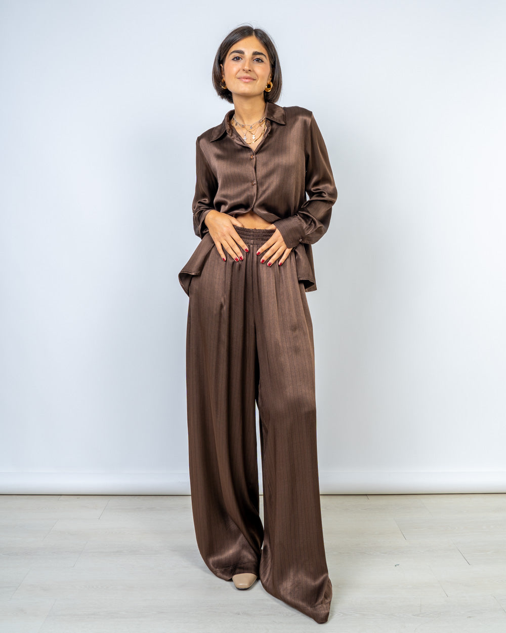PANTALONE NARCISO CIOCCOLATO