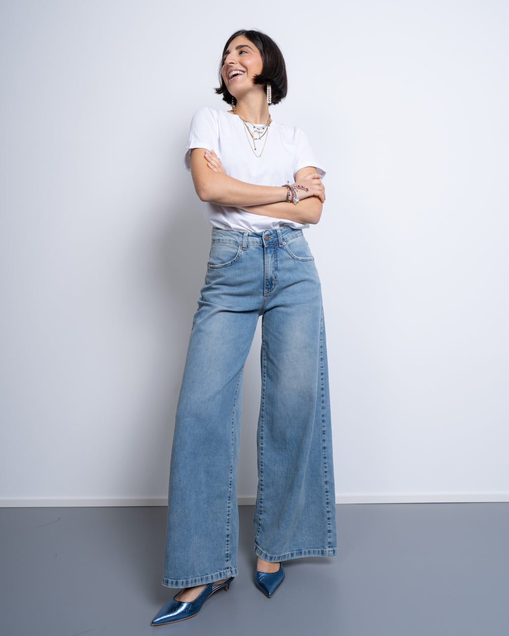 JEANS STELLA SKY DENIM CHIARO