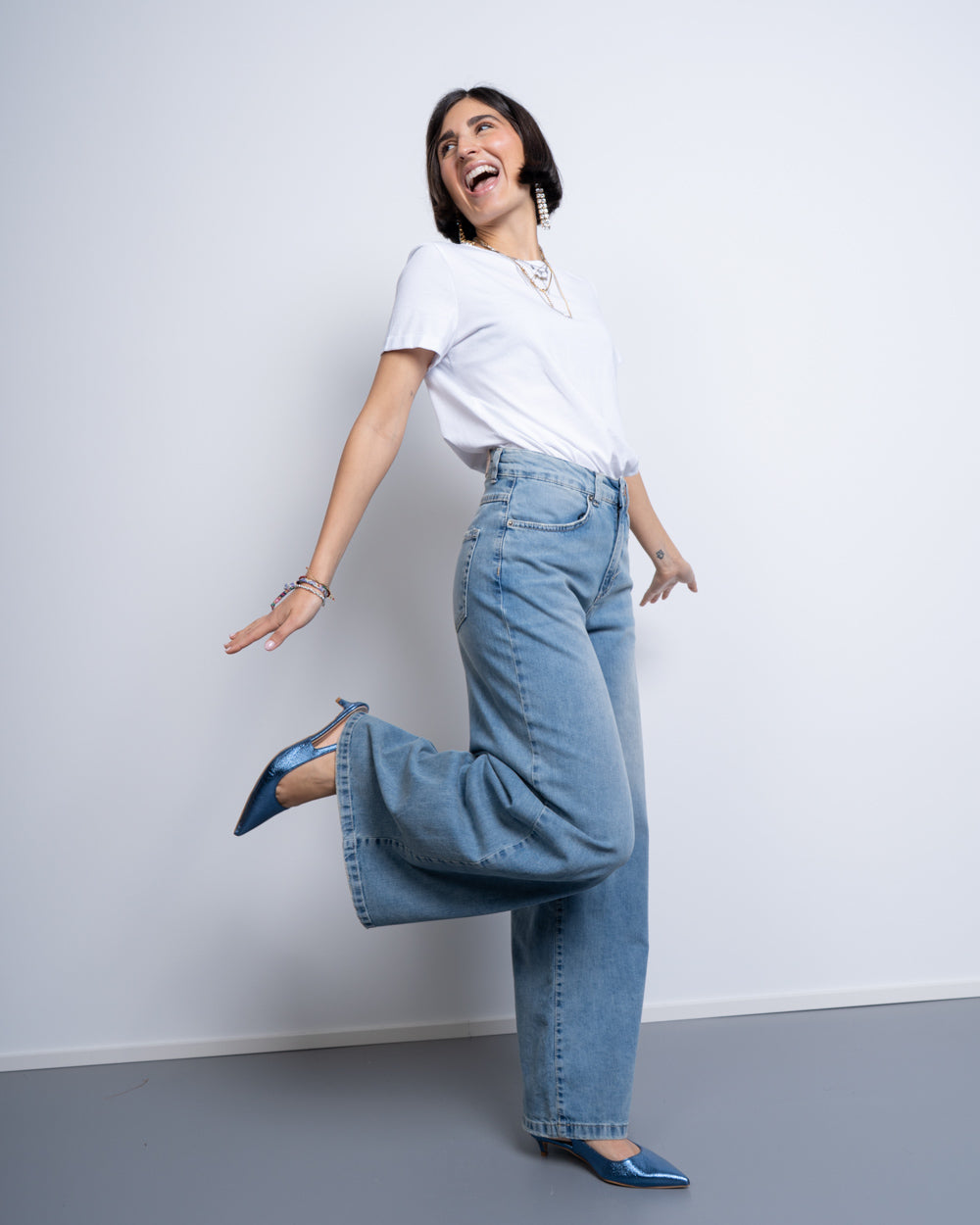 JEANS STELLA SKY DENIM CHIARO