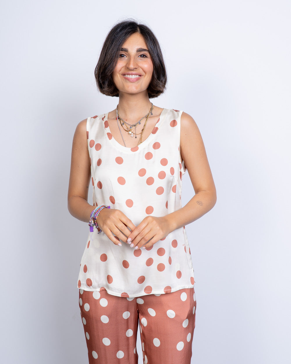 TOP TESSA POIS PANNA/MOCHA