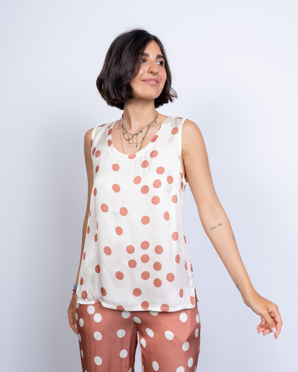 TOP TESSA POIS PANNA/MOCHA