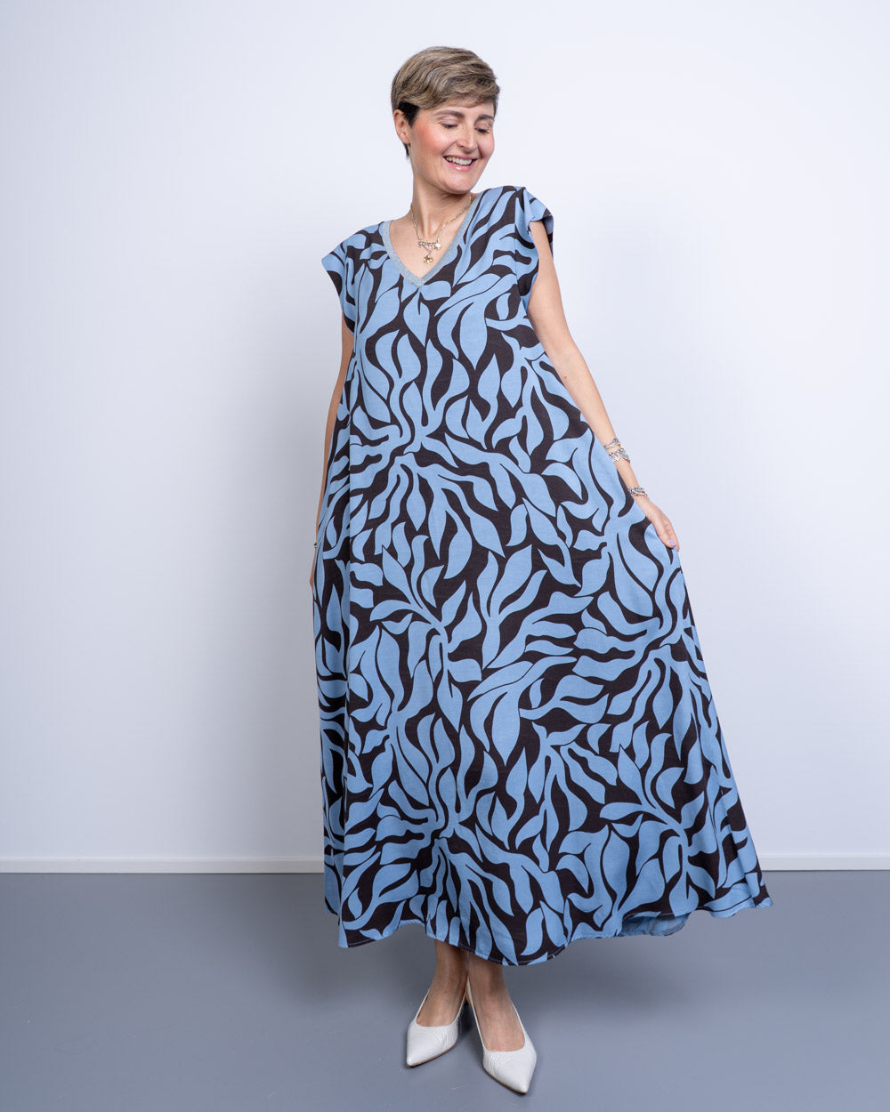 VESTITO ELLEN CIELO