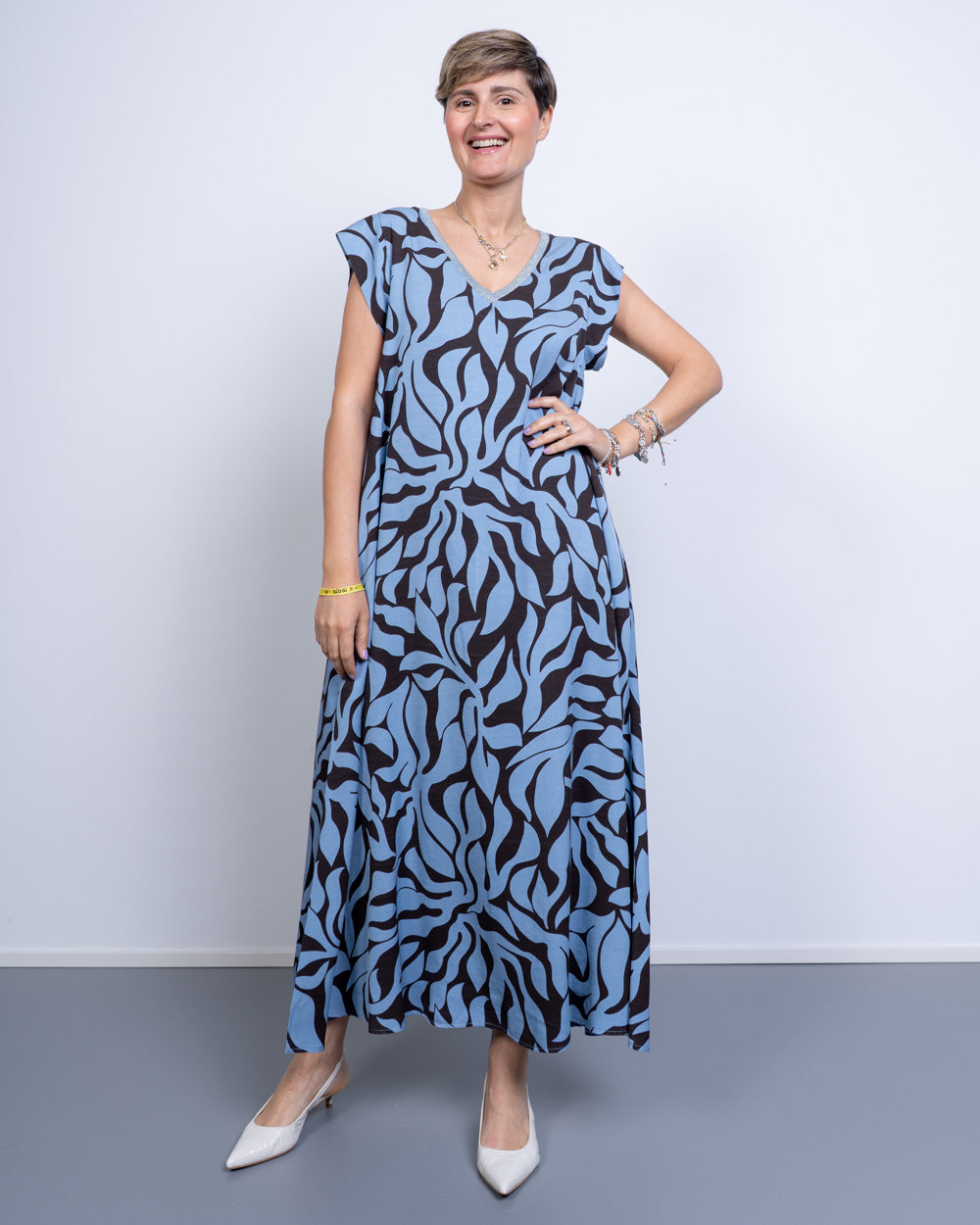 VESTITO ELLEN CIELO