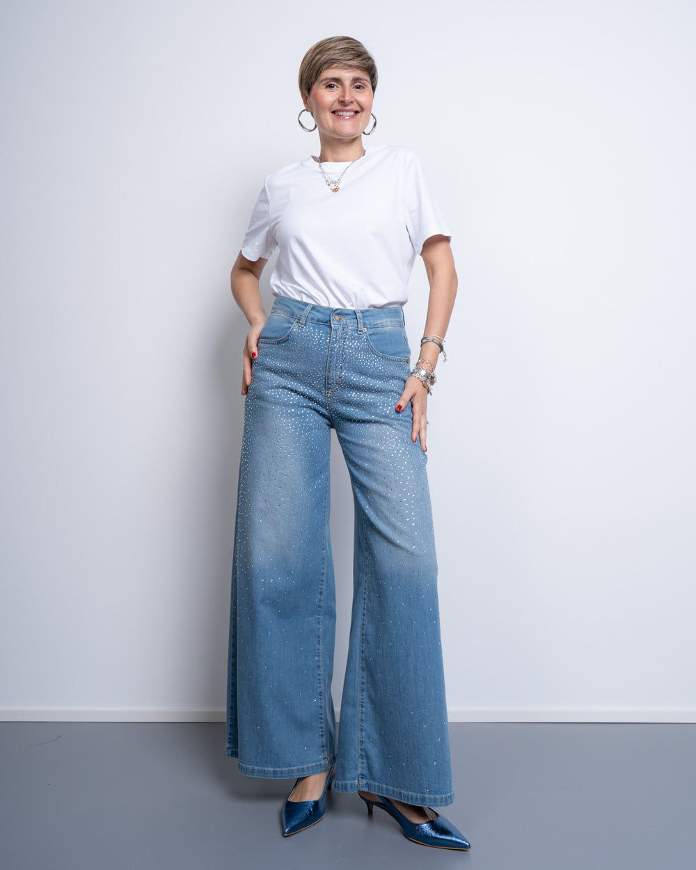 JEANS STELLA STAR SKY DENIM CHIARO