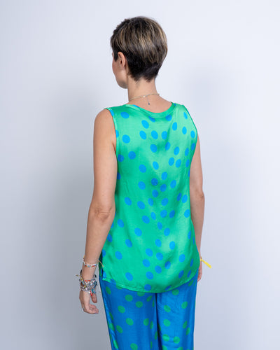TOP TESSA POIS VERDE