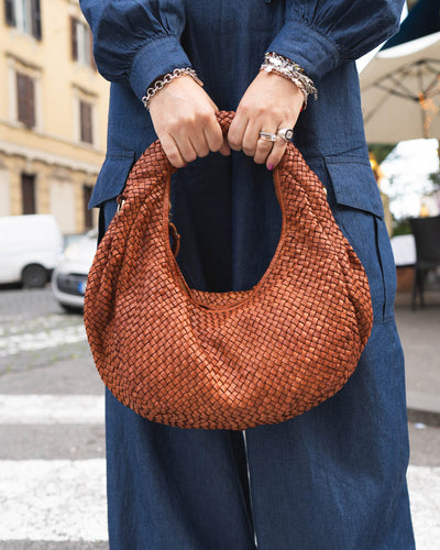 BORSA FRESIA CUOIO