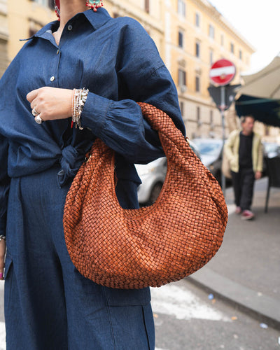 BORSA FRESIA CUOIO