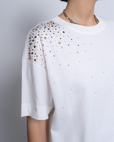 T-SHIRT TILDE PANNA/TOPAZIO