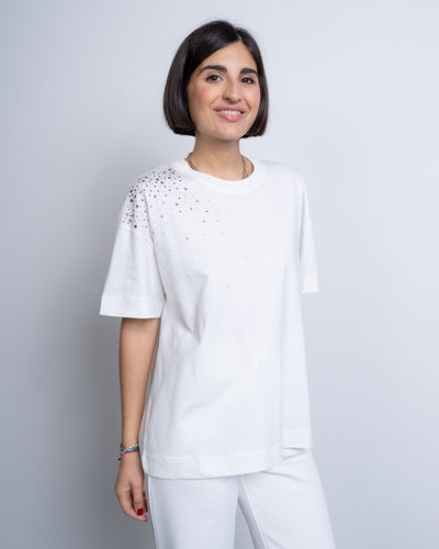 T-SHIRT TILDE PANNA/AMETISTA