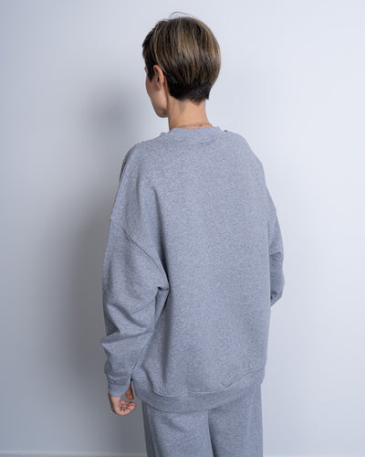 FELPA TERRY GRIGIO
