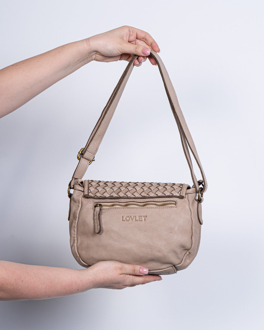 BORSA MARGHERITA TAUPE