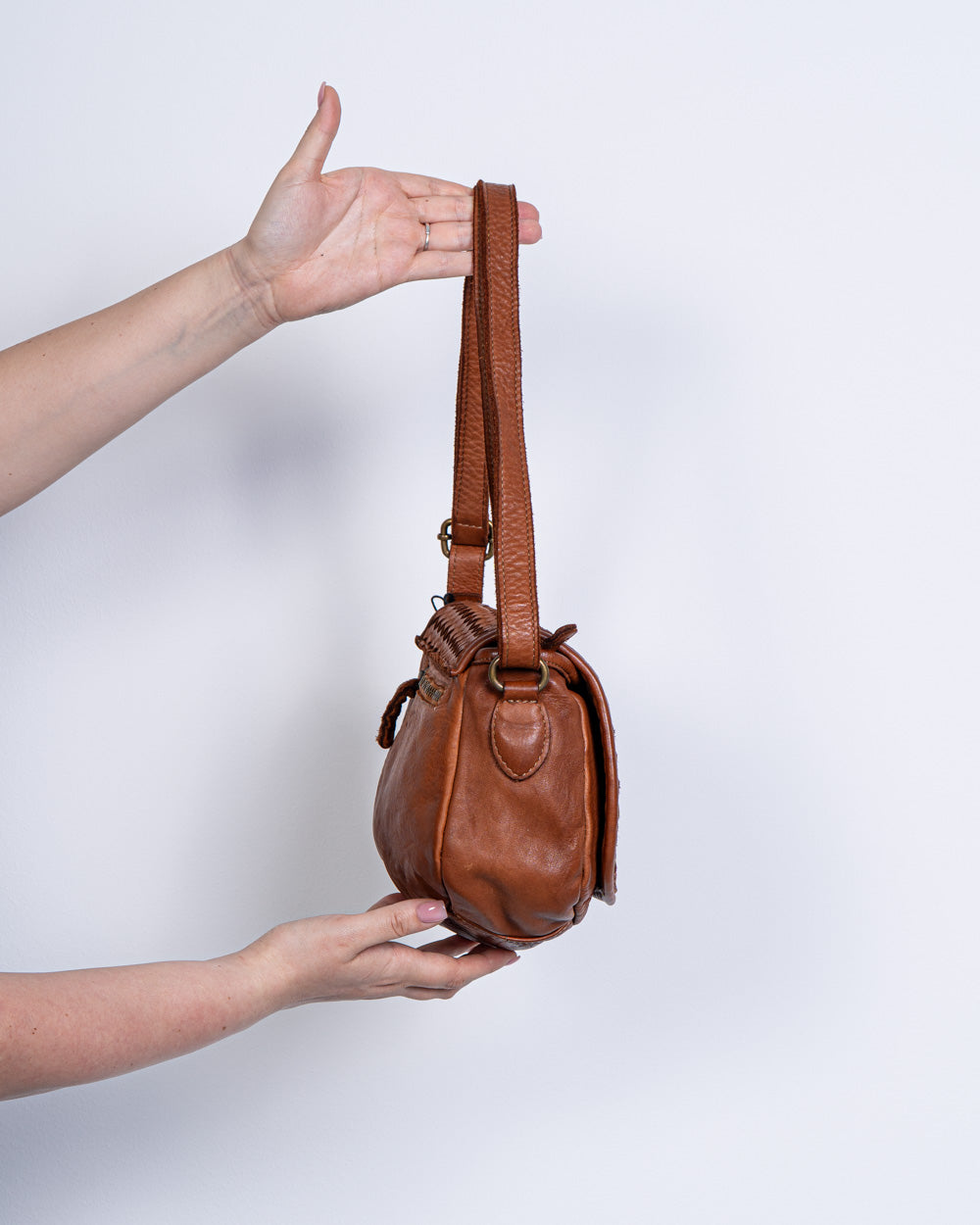 BORSA MARGHERITA CUOIO