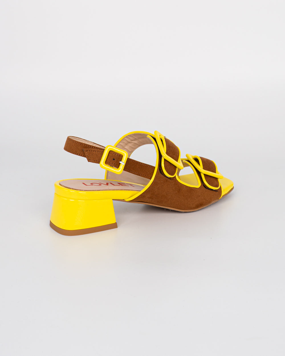 SANDALO CLARISSA CUOIO GIALLO
