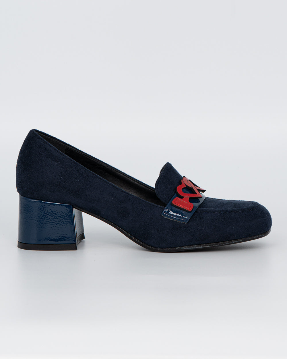 MOCASSINO MIA BLU/ROSSO