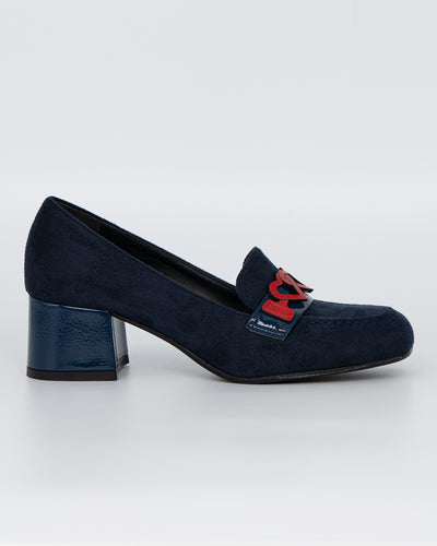 MOCASSINO MIA BLU/ROSSO