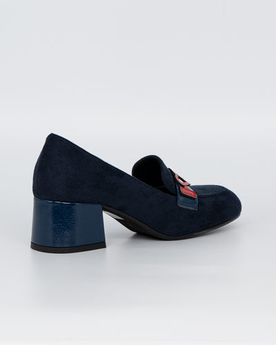 MOCASSINO MIA BLU/ROSSO