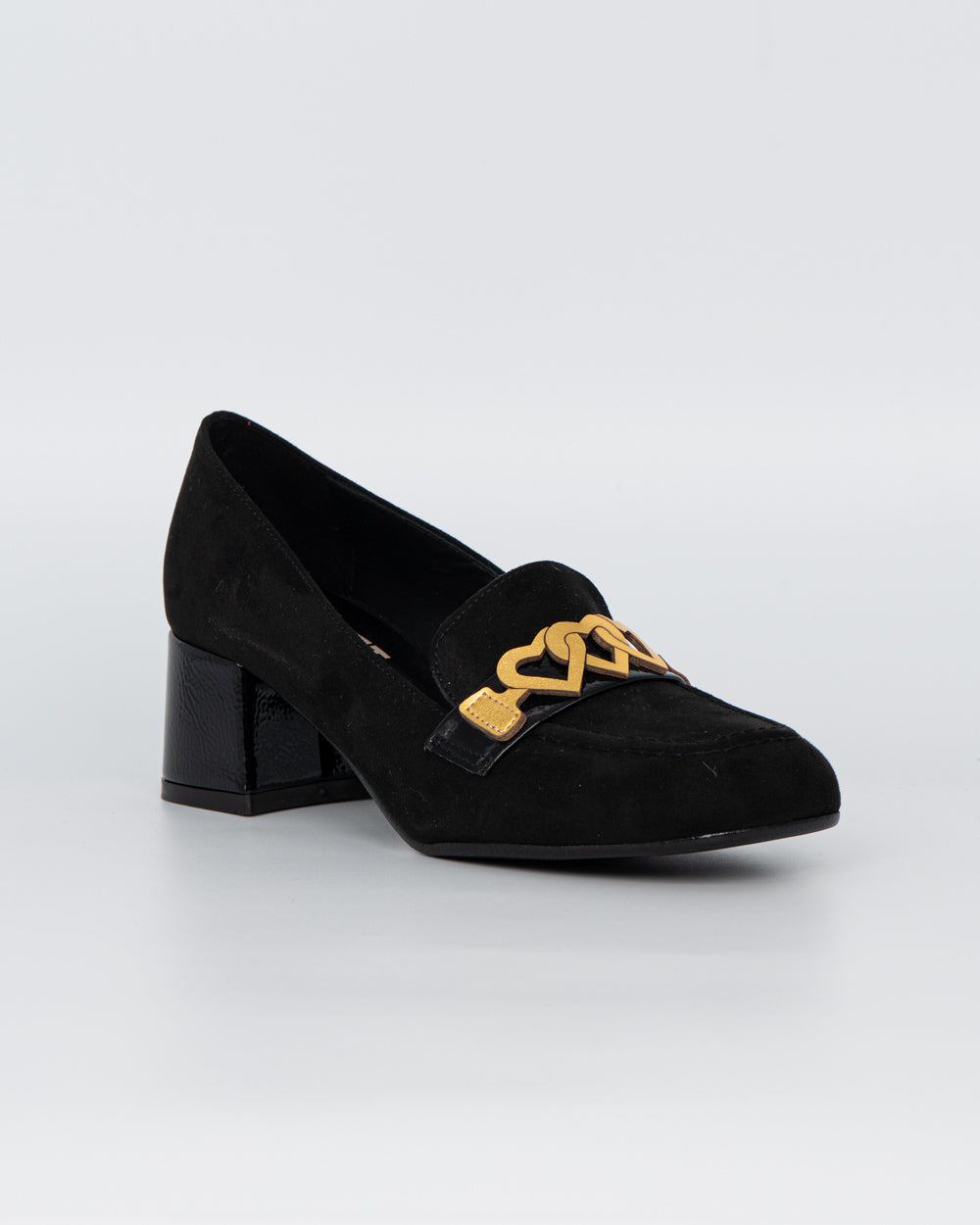 MOCASSINO MIA NERO/ORO