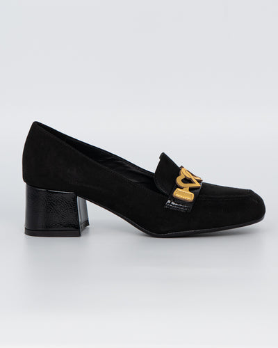 MOCASSINO MIA NERO/ORO