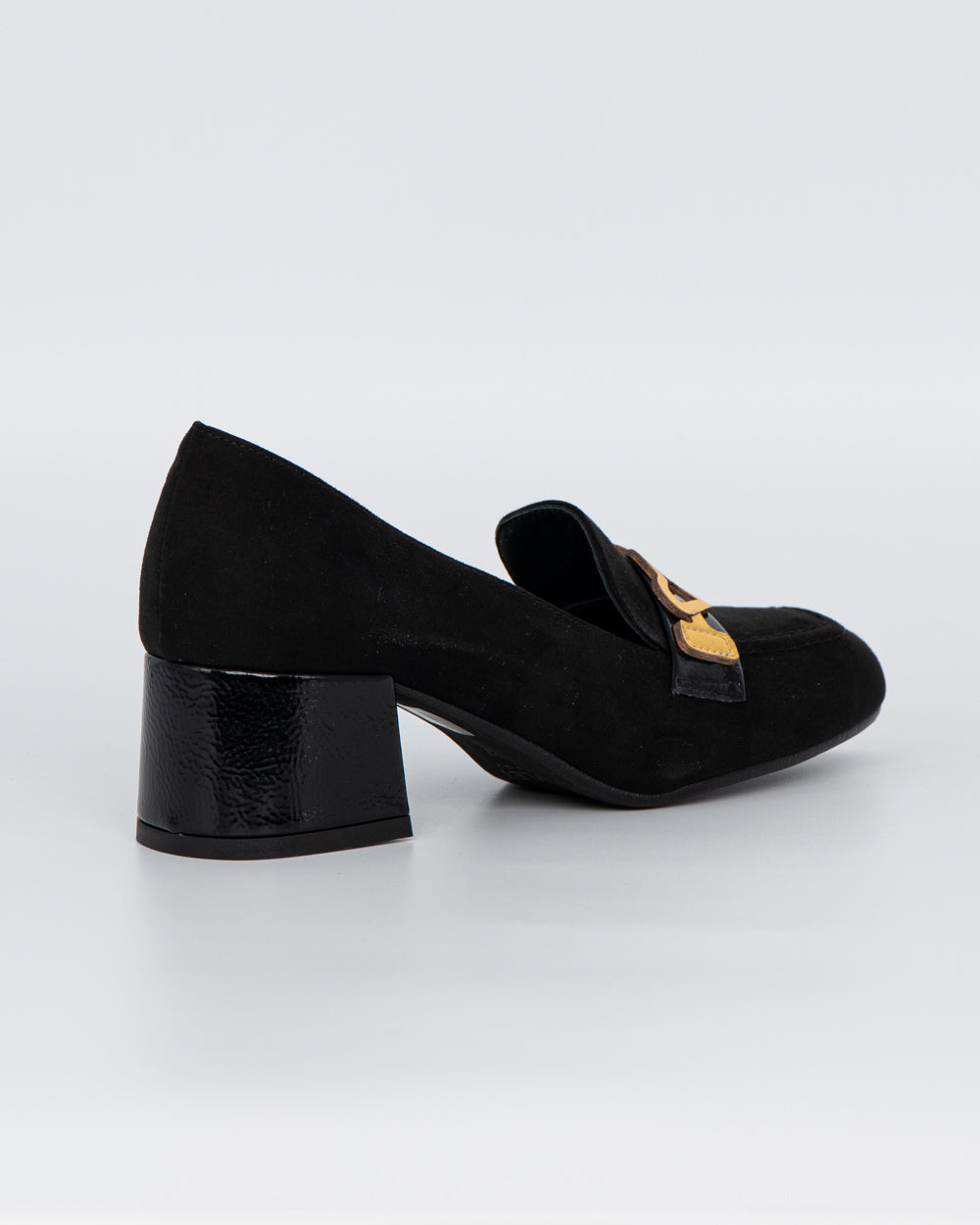 MOCASSINO MIA NERO/ORO