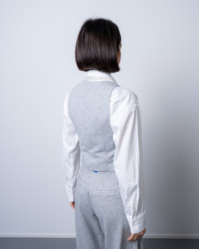 GILET SVEA GRIGIO CHIARO