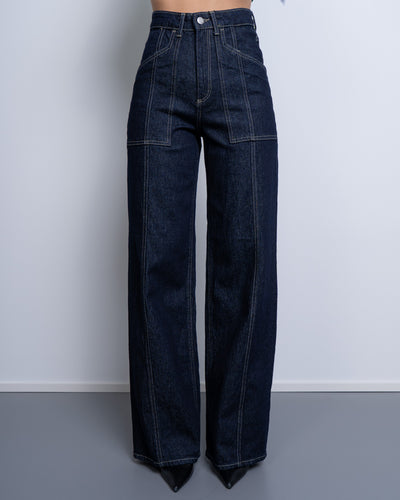 JEANS KATHY DENIM SCURO