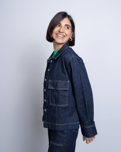 CAMICIA RANGA DENIM SCURO